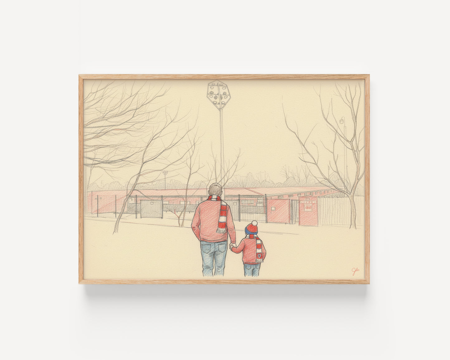 "Ammies Forever" Salford City FC Football Wall Art Print | UK