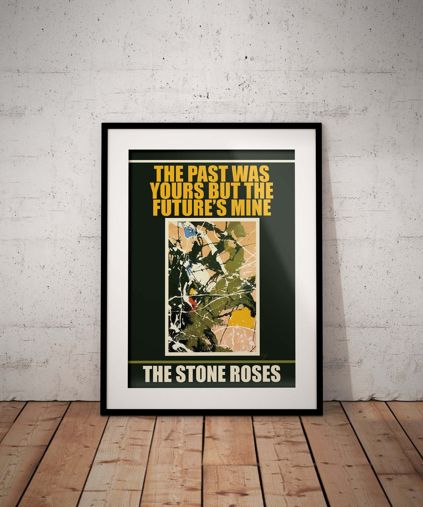 She Bangs the Drums Stone Roses print