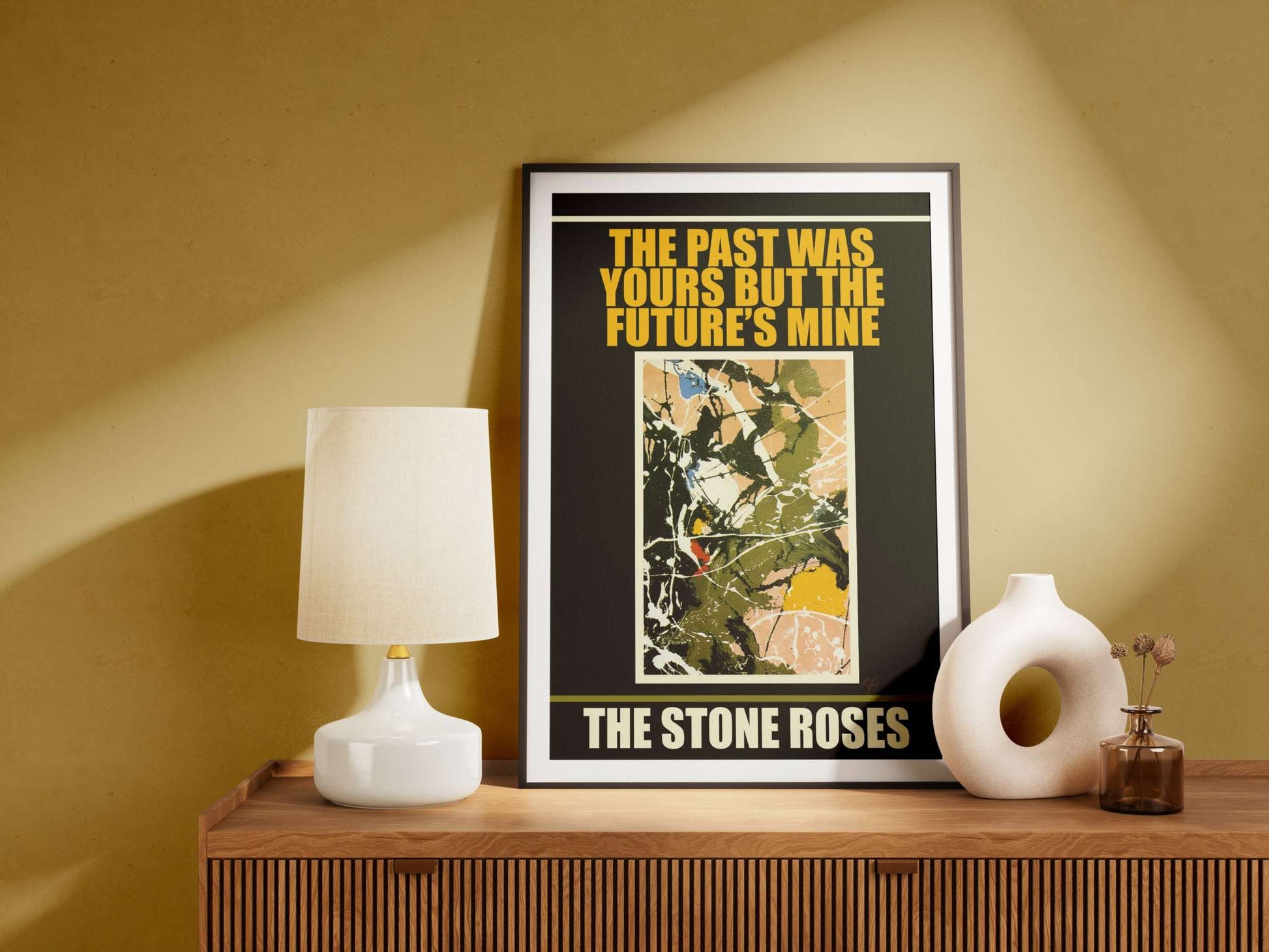 She Bangs the Drums Stone Roses print