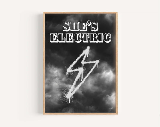 Shes Electric Oasis Print