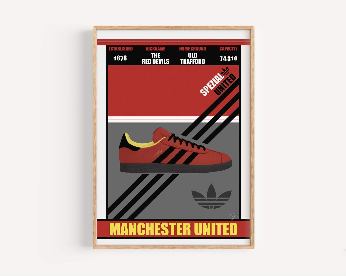 Manchester United print - Spezial Trainer