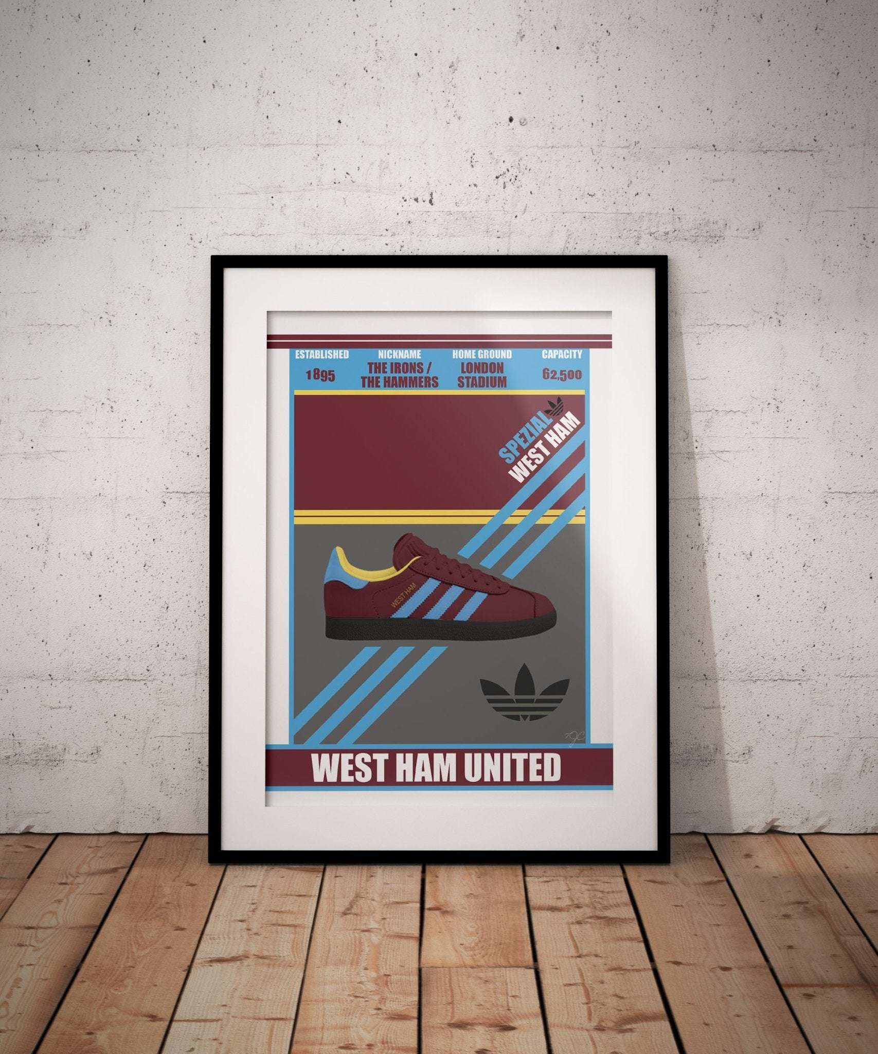 West Ham United print - Spezial trainer - Striped Circle