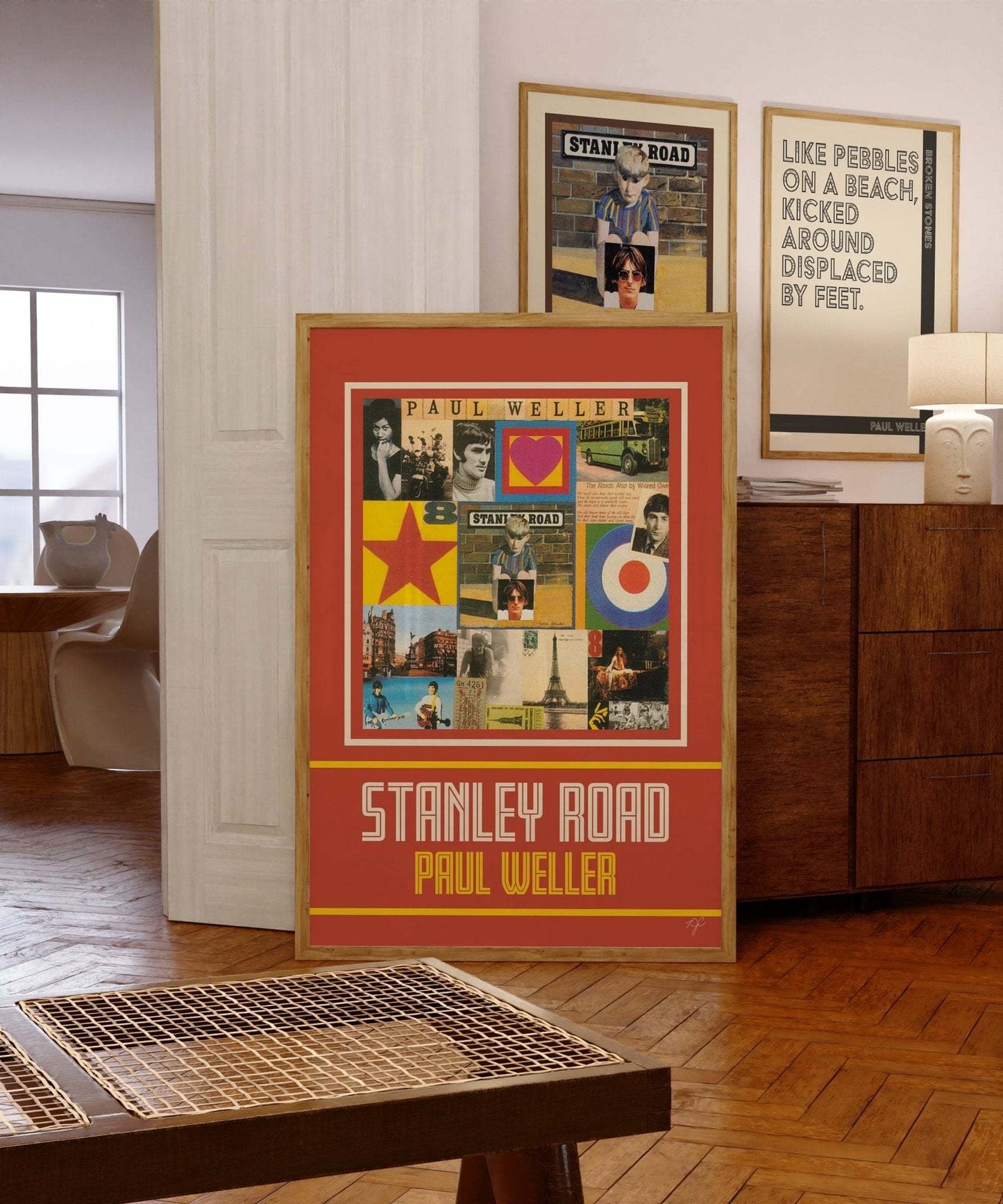 Stanley Road Paul Weller print - Striped Circle