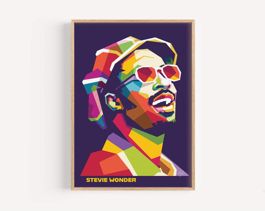 Stevie Wonder print