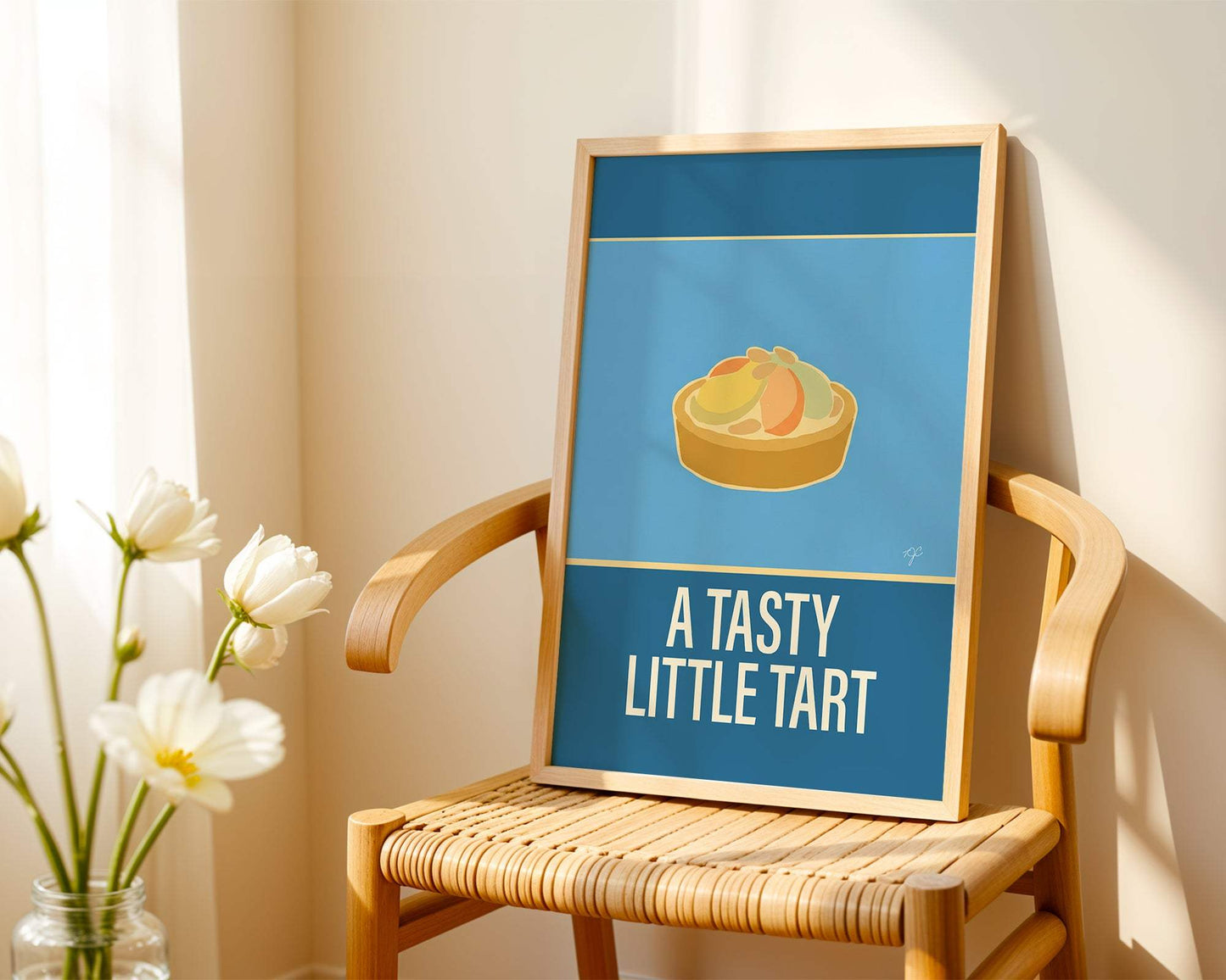 "A Tasty Little Tart" - Wall Art Print