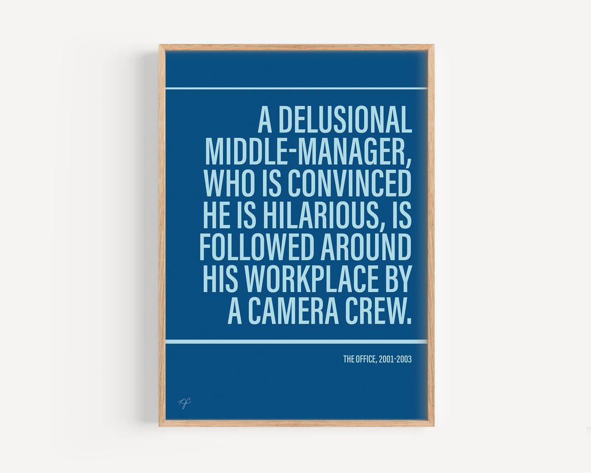 The Office (UK) Alternative TV and Film Print | UK Wall Art
