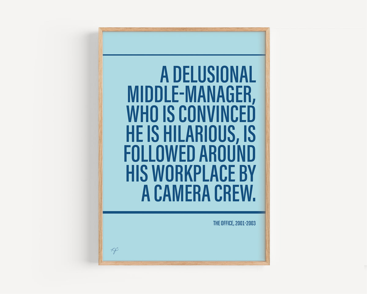 The Office (UK) Alternative TV and Film Print | UK Wall Art