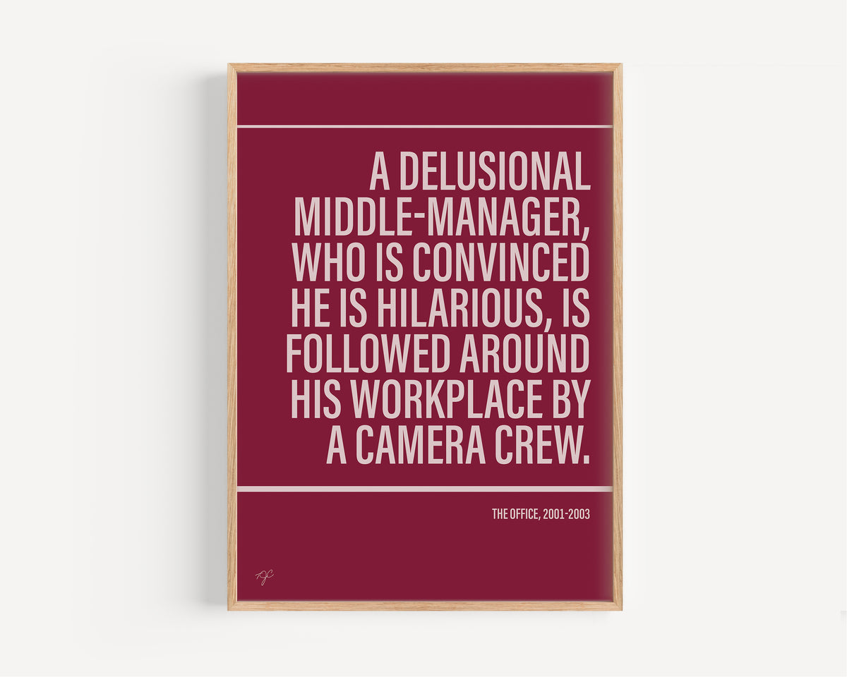 The Office (UK) Alternative TV and Film Print | UK Wall Art