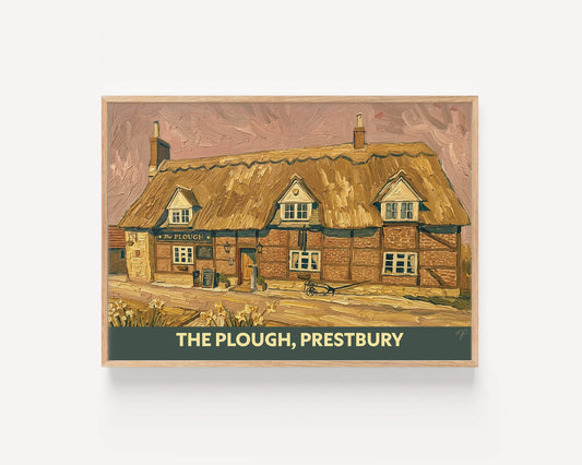 The Plough, Prestbury - Wall Art Print | UK