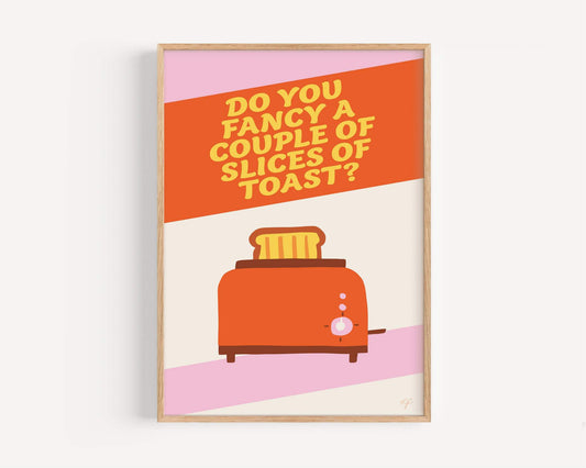 Fancy some toast? - Art Print