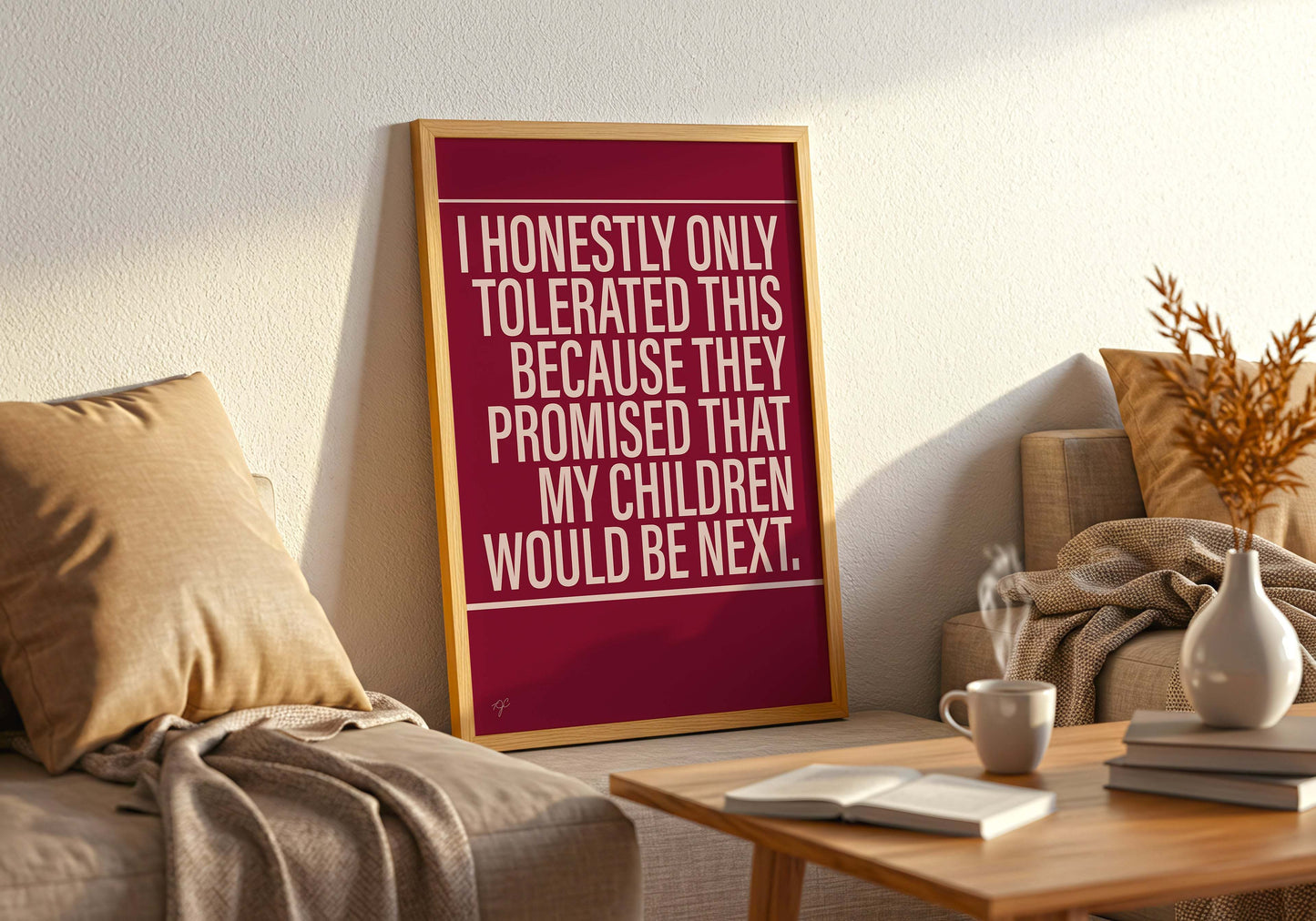 Kung Fu Fighting print wall art inspired by Manic Street Preachers from Striped Circle's Alternative Music collection