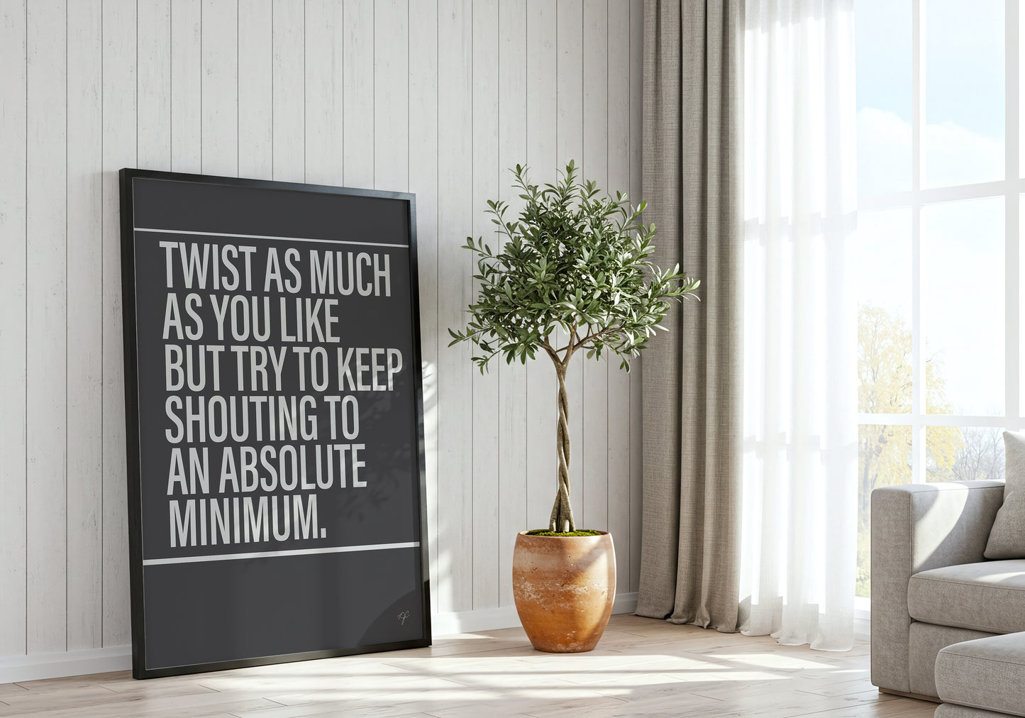 Twist & Shout - Framed Print