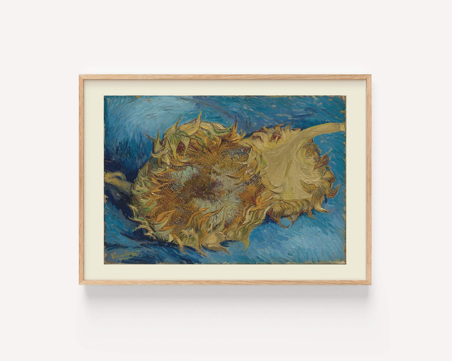 Sunflowers, Van Gogh - Fine Art Print | Masters, Reframed