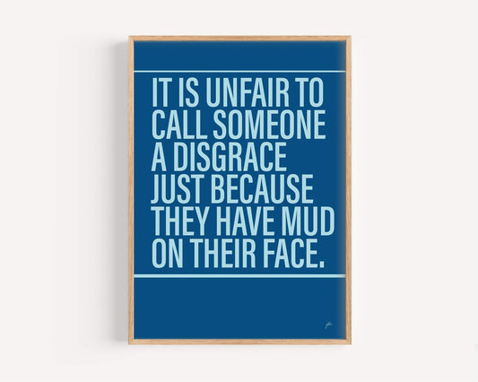 We Will Rock You Alternative Lyrics Music Print | UK Wall Art