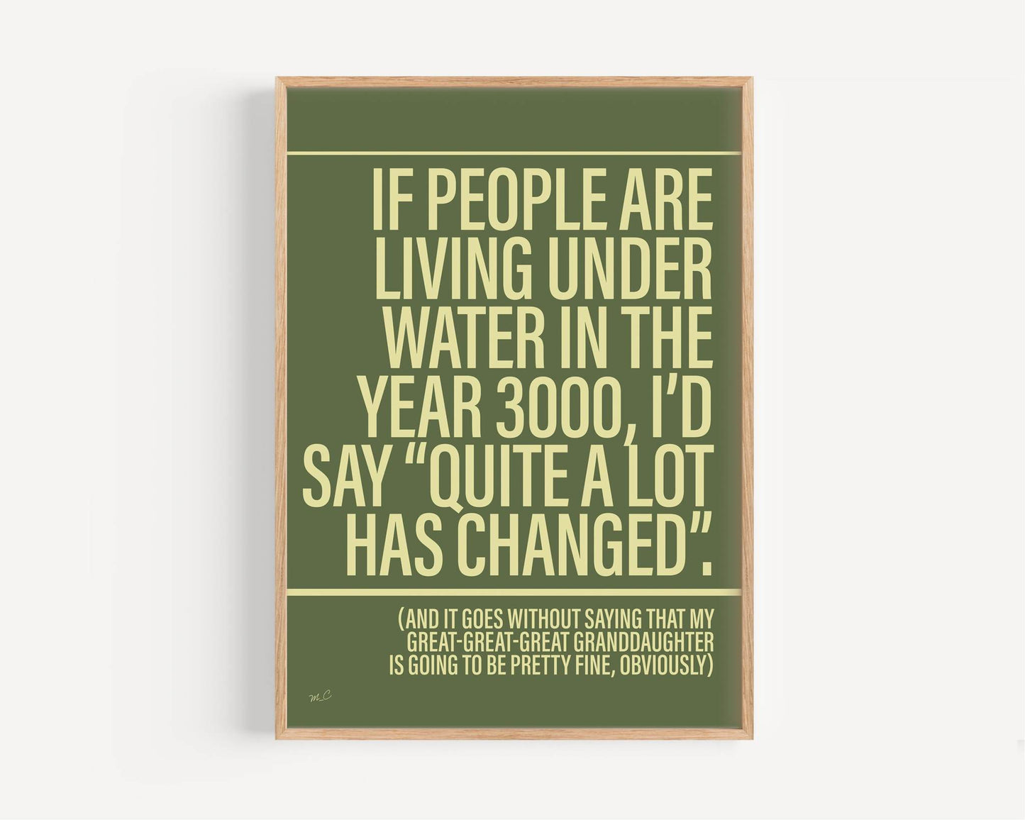 Year 3000 Busted print