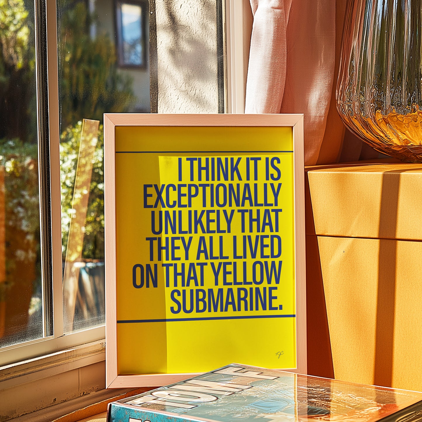 Yellow Submarine - Framed Print