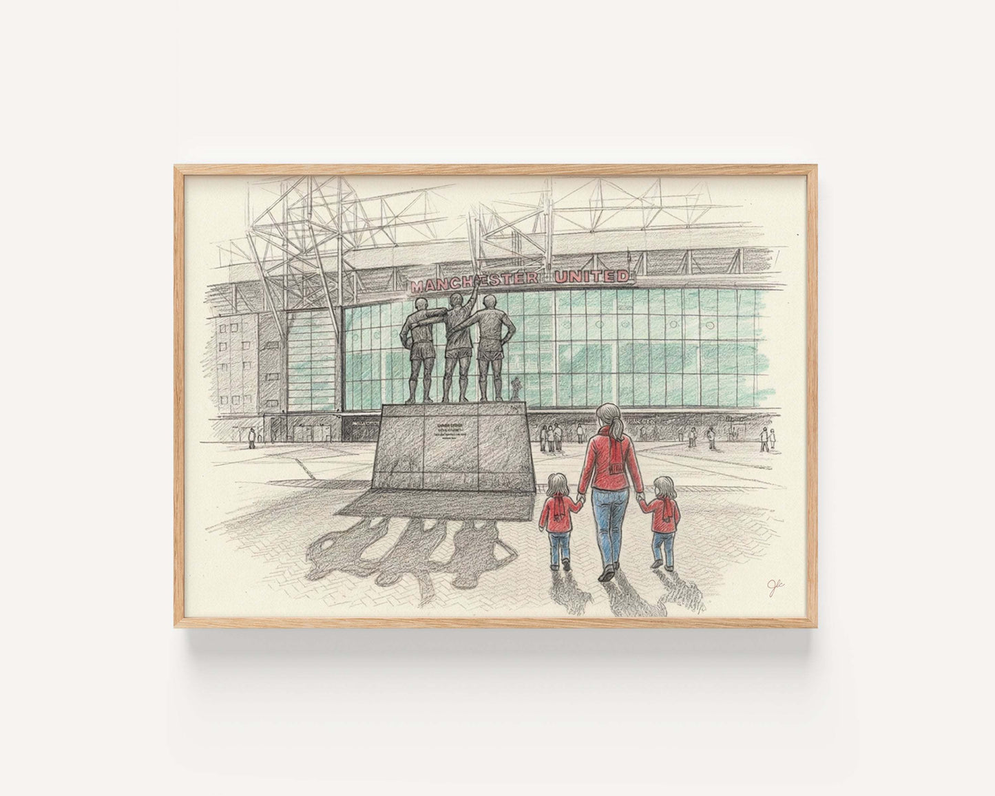"Theatre of Dreams" - Manchester United Football Club print