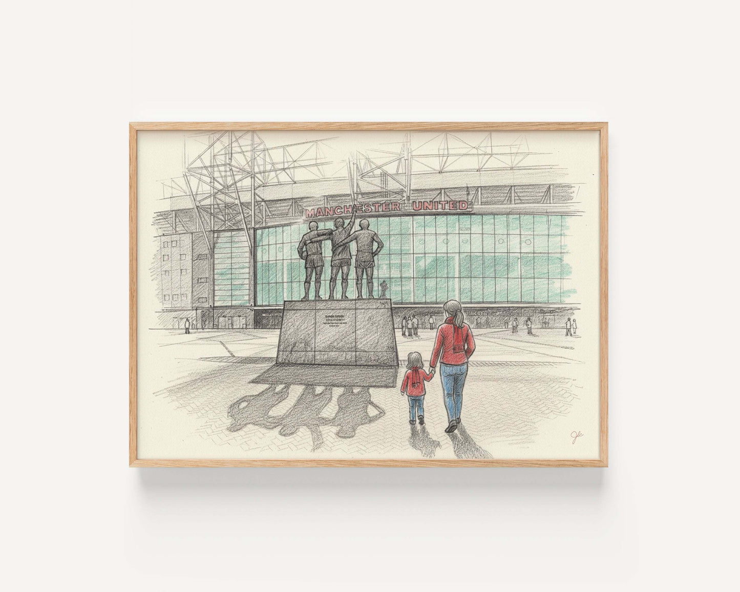 "Theatre of Dreams" - Manchester United Football Club print