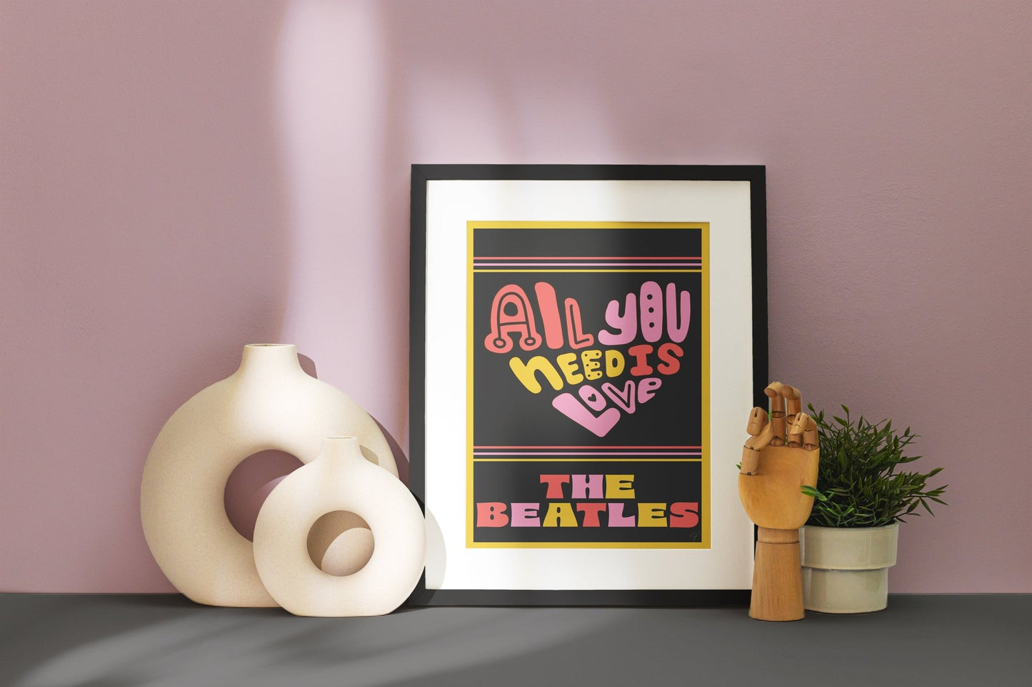 All You Need is Love - The Beatles - Art Print