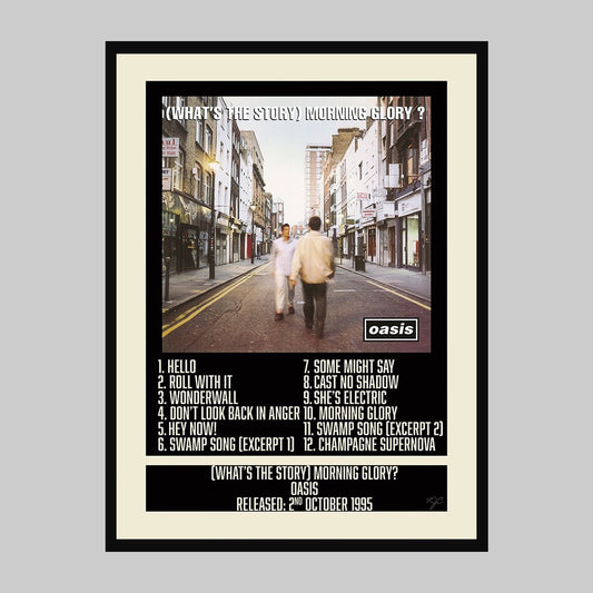 Oasis Album Art - What's the Story Morning Glory? Print