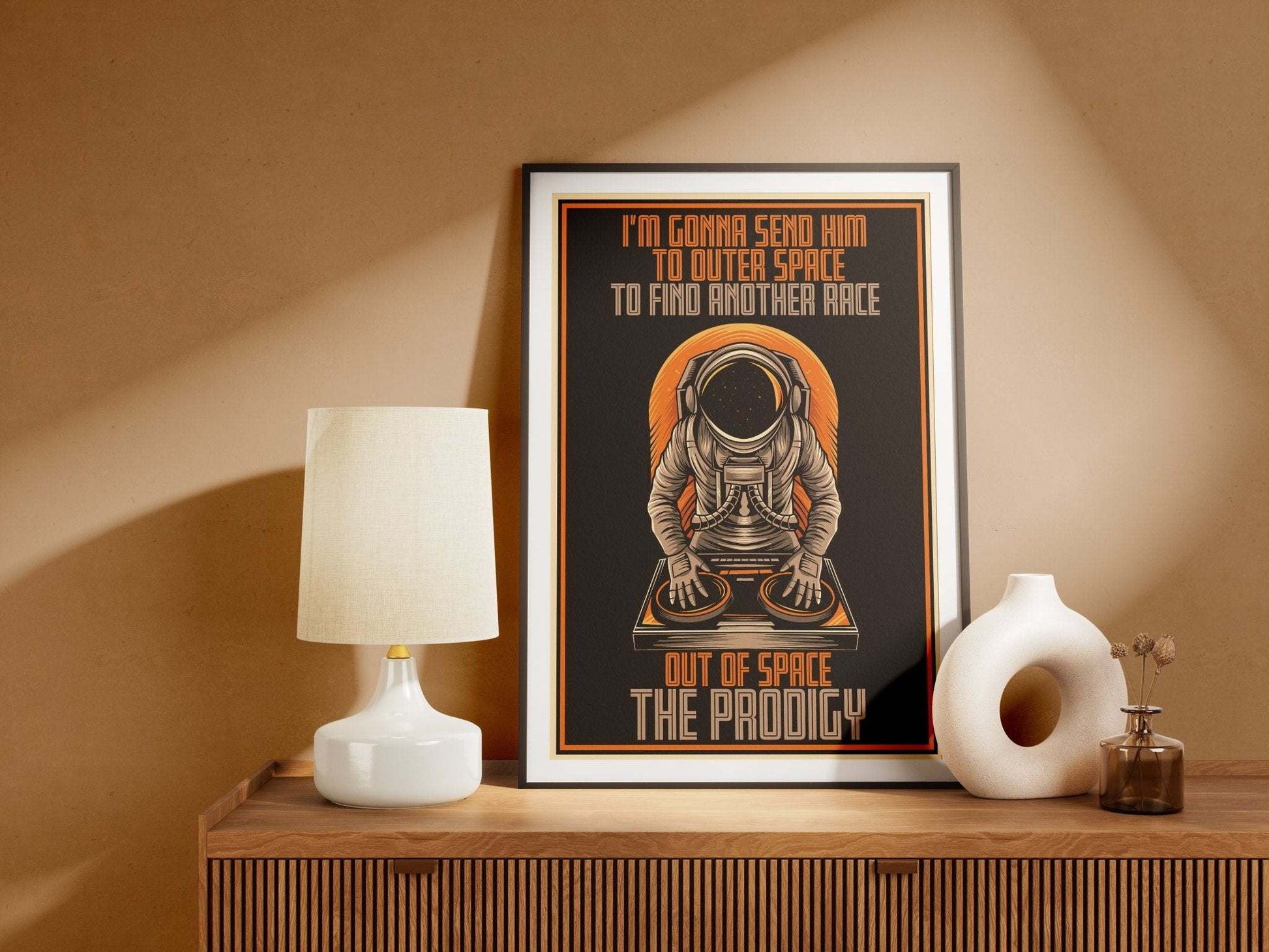 Out of Space - The Prodigy - Art Print - Striped Circle