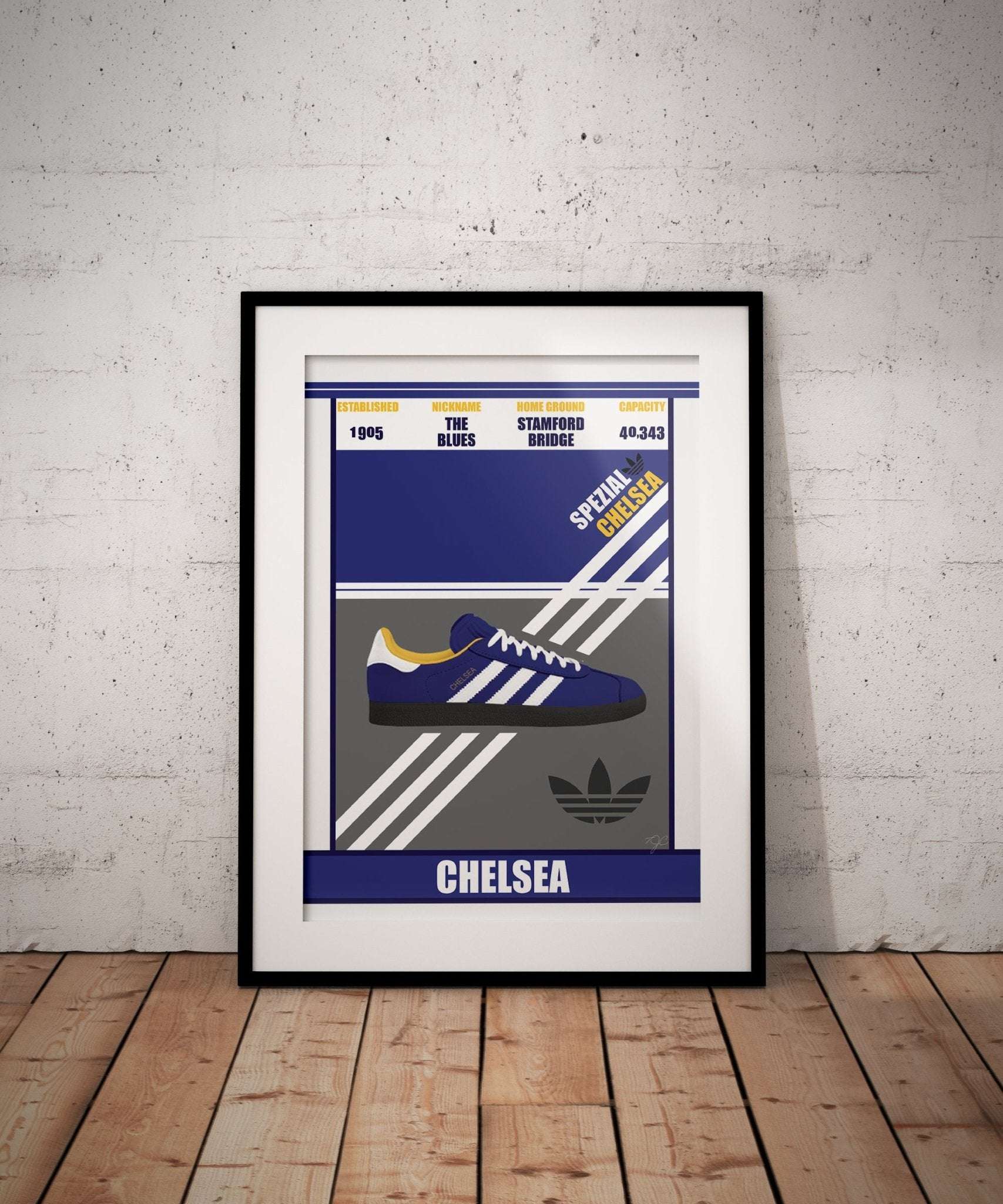 Chelsea print - Spezial football trainer - Striped Circle