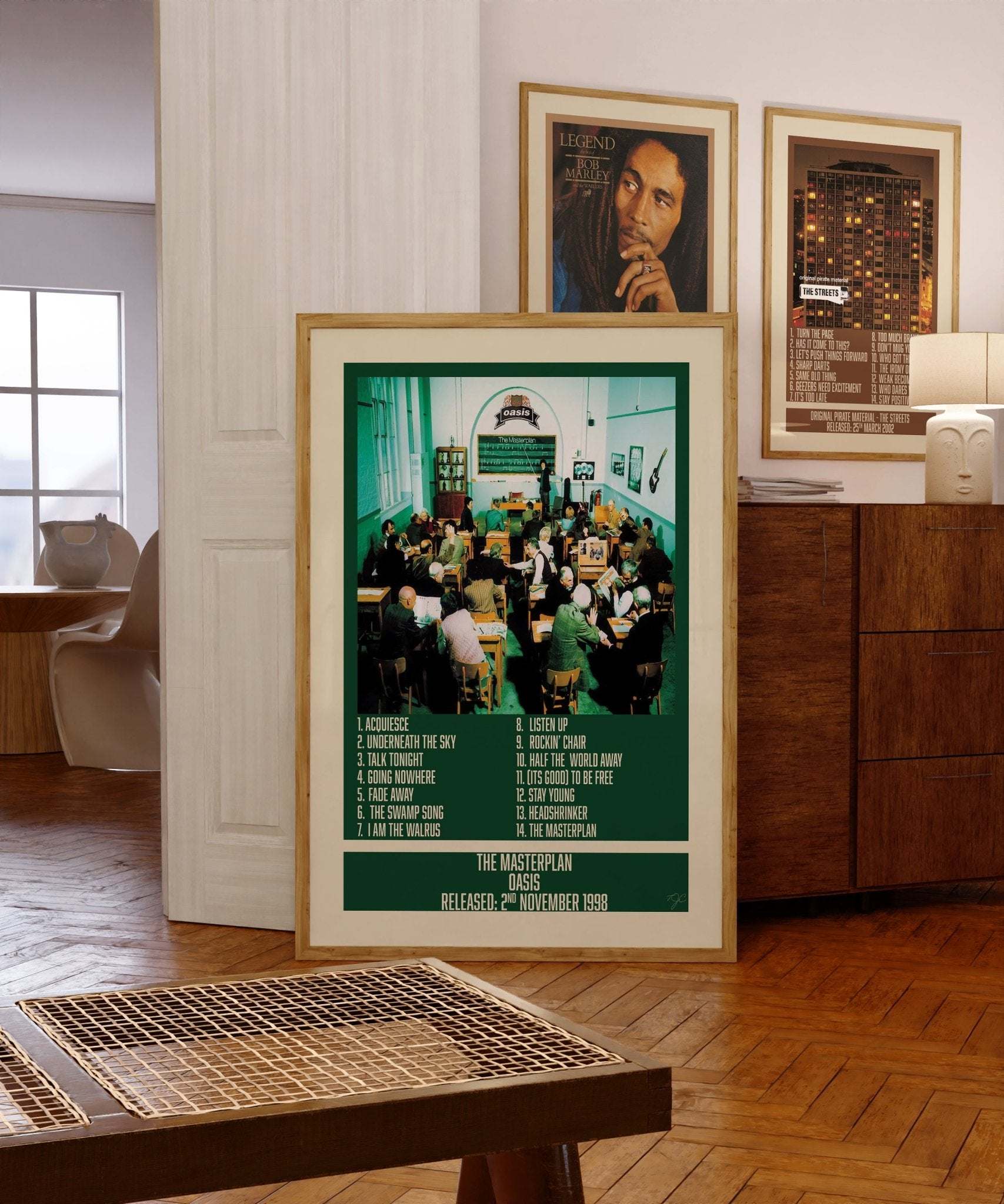 The Masterplan - Oasis - Album Art Print