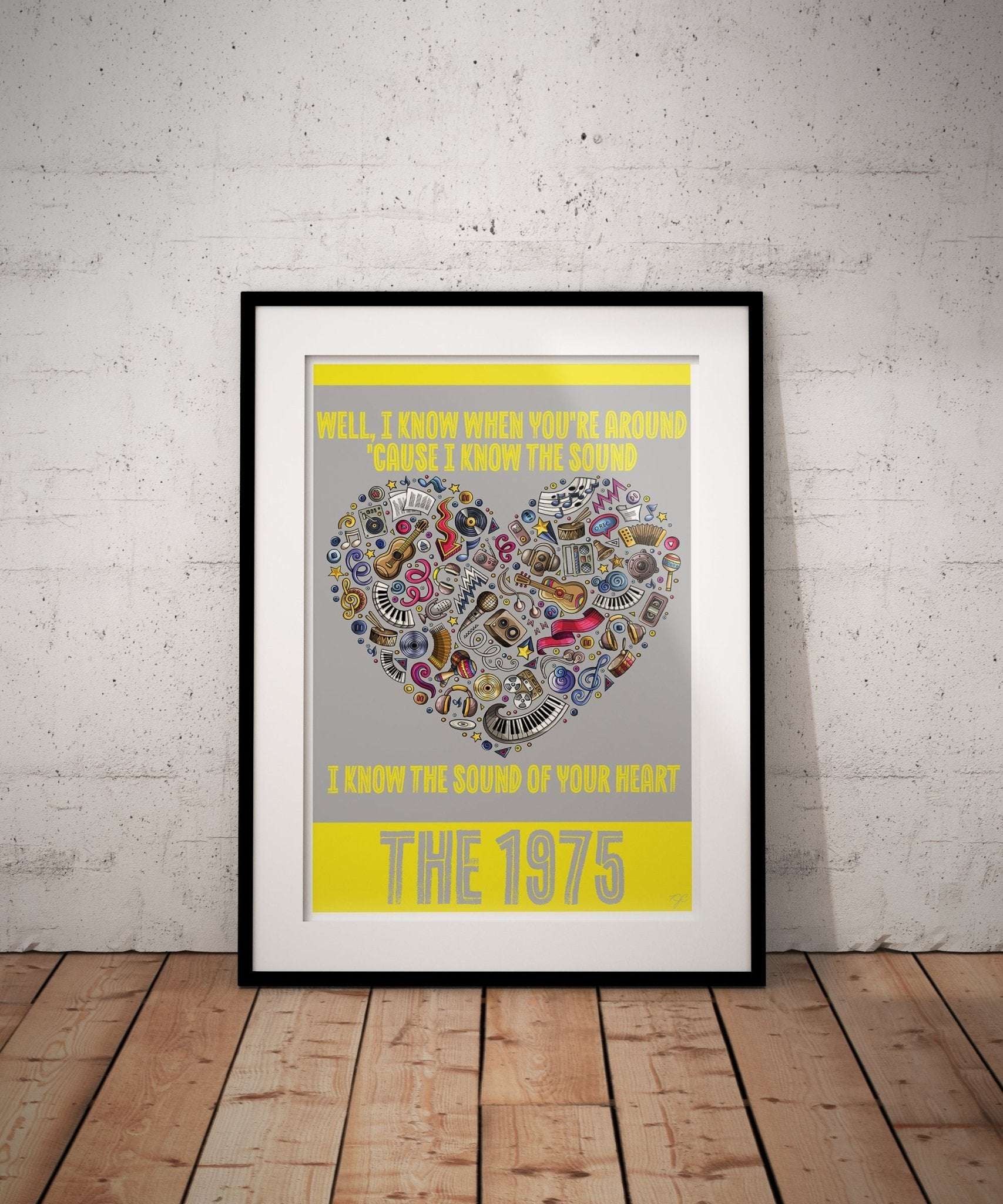 The Sound The 1975 - Art Print - Striped Circle