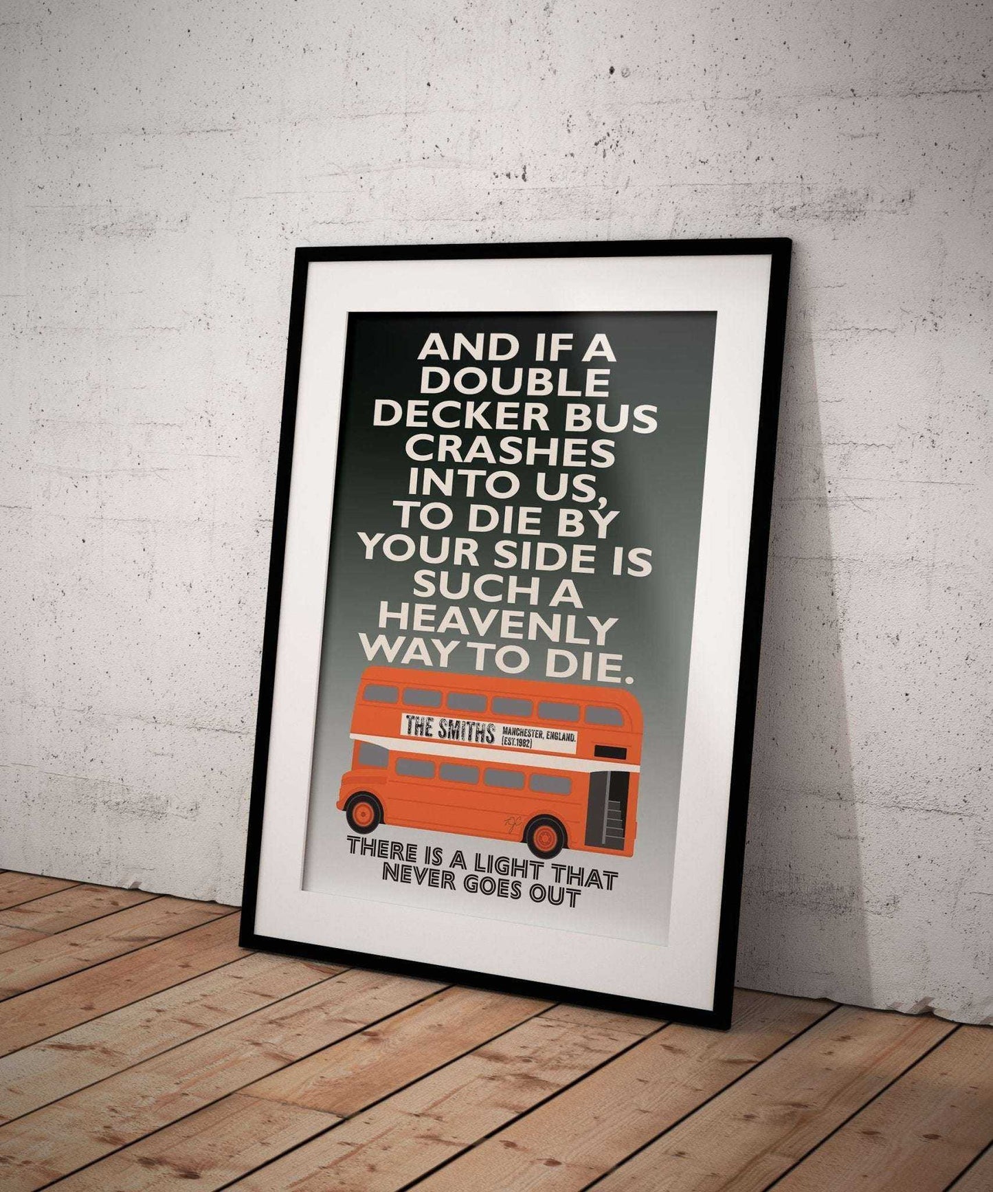 There is a Light That Never Goes Out - The Smiths - Art print (Part 2) - Striped Circle