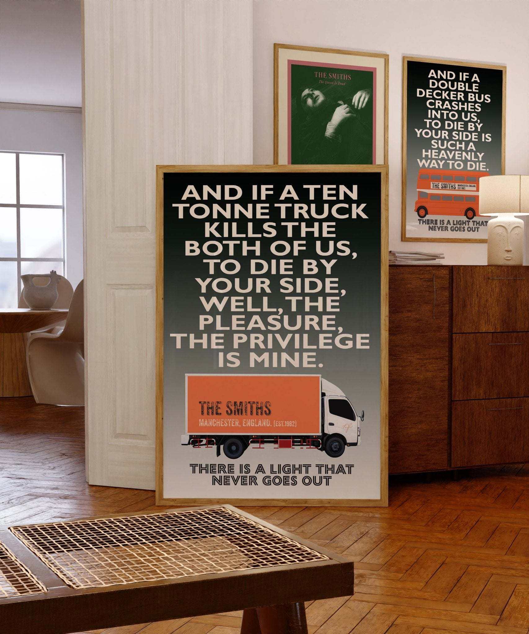 There is a Light That Never Goes Out - The Smiths - Art print (Part 1) - Striped Circle